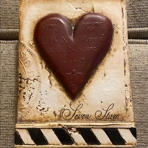 Sid Dickens Retired, RARE! Seven of Hearts Tile T175